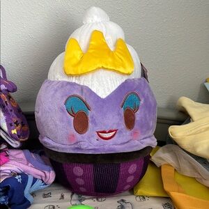 Purple and Yellow Ursula Cupcake Plush